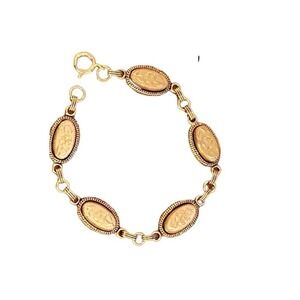 Exquisite state 12k Gold filled chain link bracelet